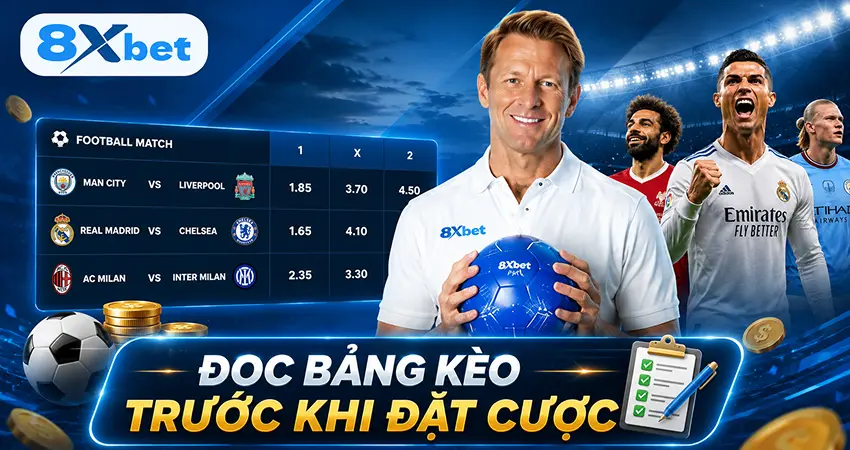 Đọc Bảng Kèo Trước Khi Đặt Cược