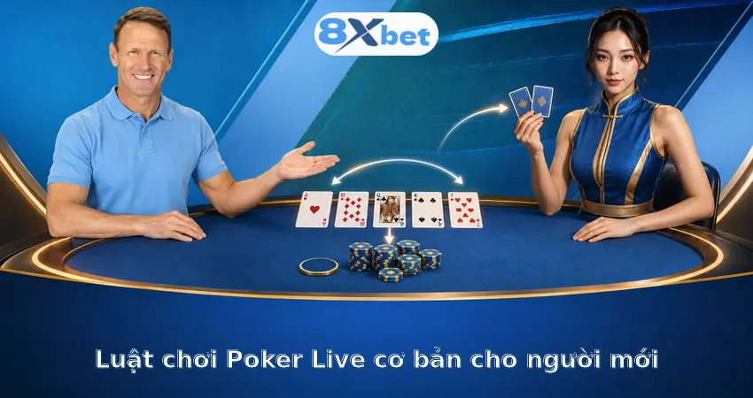 Luật chơi Poker Live cơ bản cho người mới